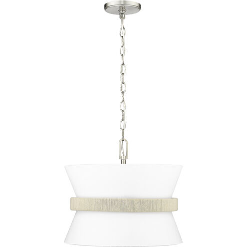 Kimbry 3 Light 16.1 inch Brushed Nickel Indoor Pendant Ceiling Light